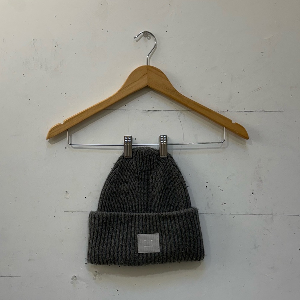 Acne Studios - Pansy Face Beanie Grey